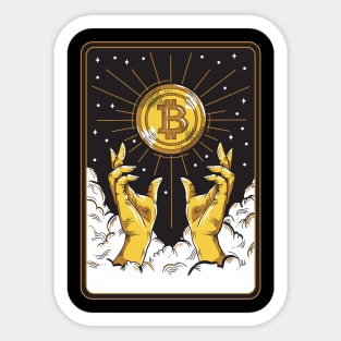 Tarot - Bitcoin Sticker